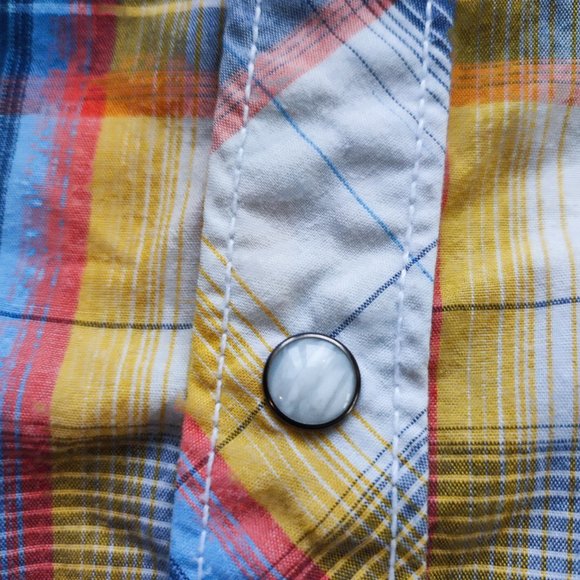 Distillery men's button up short sleeve shirt size XXL - Picture 3 of 5